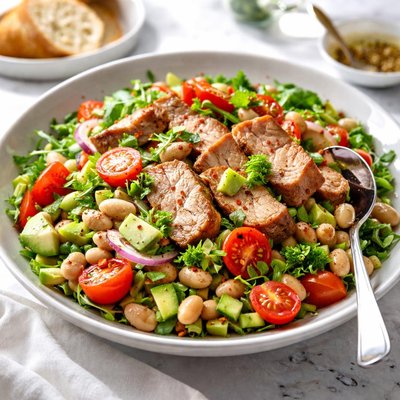 Image of Pork and Bean Salad