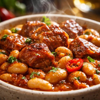 Image of Pork and Beans Appetizer