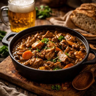 Image of Pork and Beer Stew German