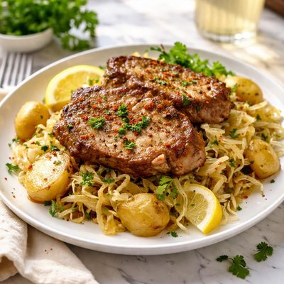 Image of Pork and Cabbage Dinner