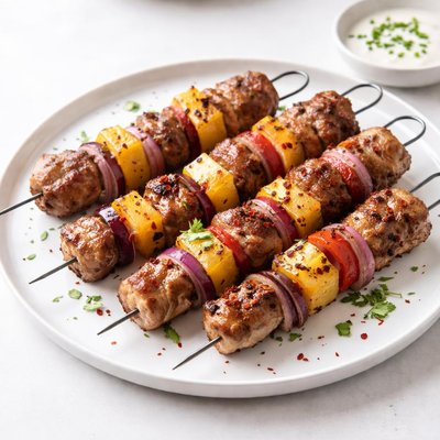 Image of Pork and Pineapple Kebabs Cooking Light