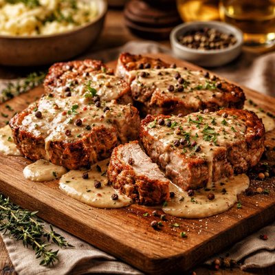 Image of Pork Au Poivre