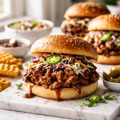 Image of Pork Bbq Sandwiches