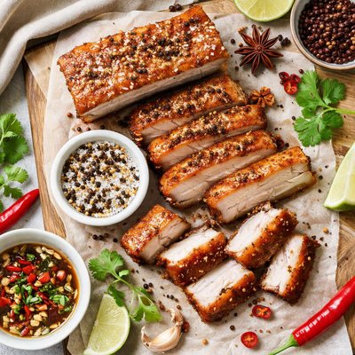 Image of Pork Belly Sea Salt and Szechuan Pepper
