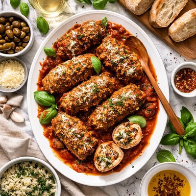 Image of Pork Braciole but Different