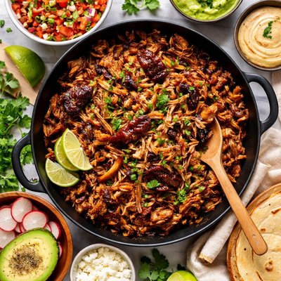 Image of Pork Carnitas with Caramelized Onions and Chipotle