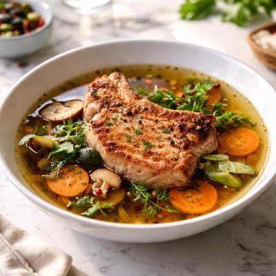 Image of Pork Chop Consomme