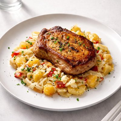Image of Pork Chop O Brien Potato Bake