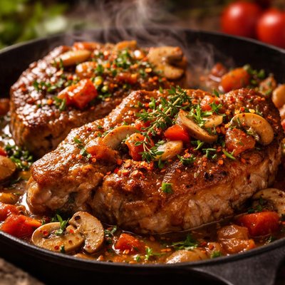 Image of Pork Chops Bambara