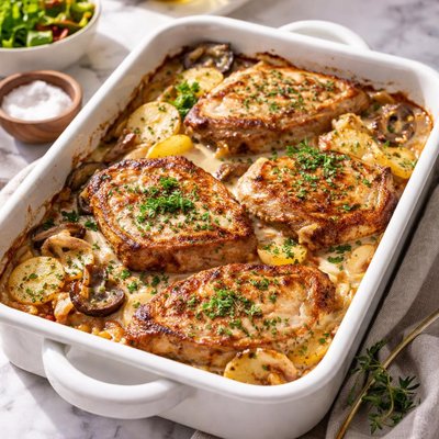 Image of Pork Chops Casserole