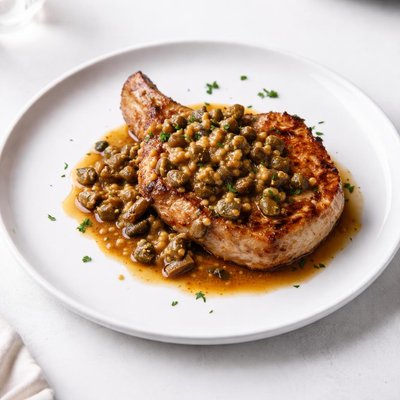 Image of Pork Chops Charcutiere