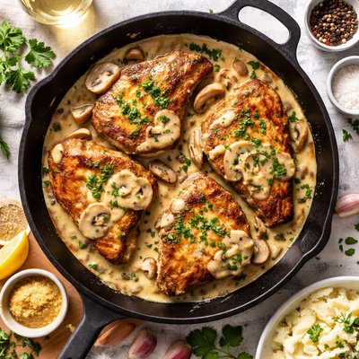 Image of Pork Chops Dijonnaise