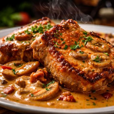Image of Pork Chops Hongroise