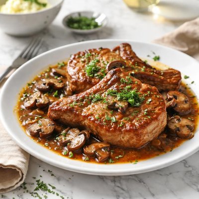 Image of Pork Chops Marsala