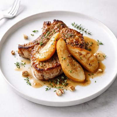 Image of Pork Chops with Pears