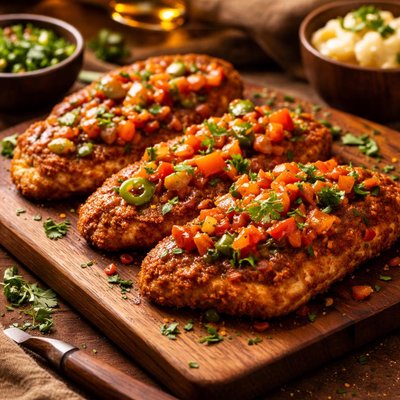 Image of Pork Cutlets Mexicana