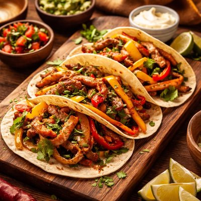 Image of Whole30 Pork Fajitas