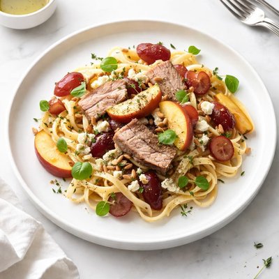 Image of Pork Fruit Pasta