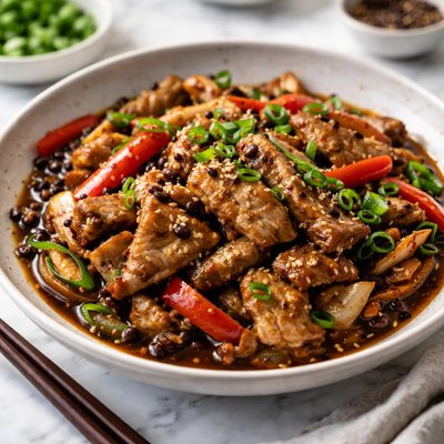 Image of Pork in Black Bean Sauce