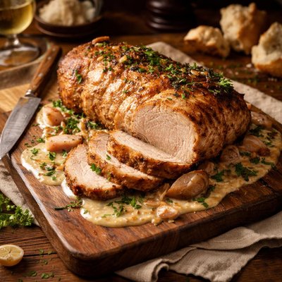 Image of Pork Loin Braised in Milk