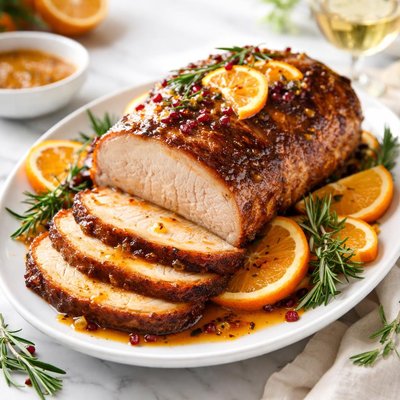 Image of Pork Loin Roast with Orange and Grand Marnier