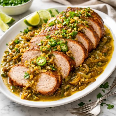 Image of Pork Loin with Green Chiles