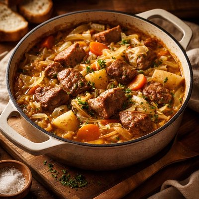 Image of Pork N Cabbage Stew