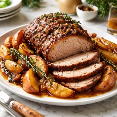 Image of Pork Roast with Apple