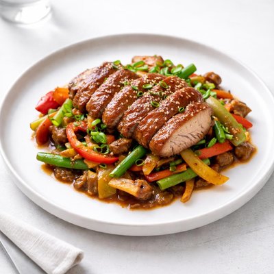 Image of Pork Steak Chop Suey