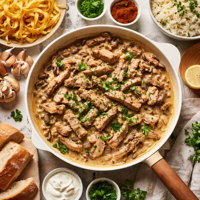 Image of Pork Stroganoff