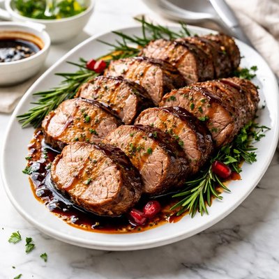 Image of Pork Tenderloin with Balsamic Vinegar