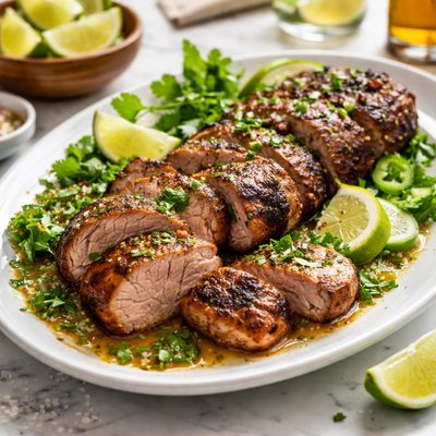 Image of Pork Tenderloin with Lime Beer Marinade