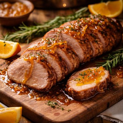 Image of Pork Tenderloin with Orange Marmalade