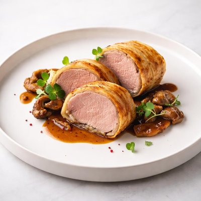 Image of Pork Tenderloin with Potato Croute