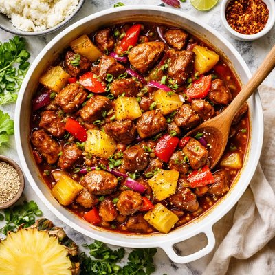 Image of Pork with Pineapple