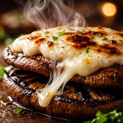 Image of Portabella and Provolone