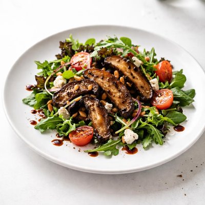 Image of Portabella Salad with Balsamic Vinaigrette