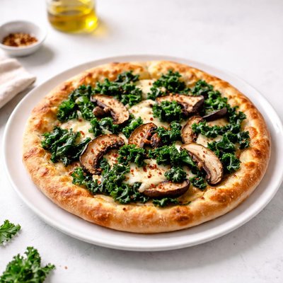 Image of Portobello Kale Pizza