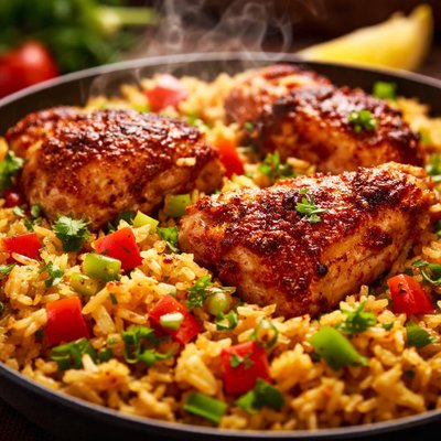Image of Portuguese Chicken and Rice