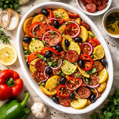 Image of Portuguese Fried Potatoes Batatas a Portuguesa