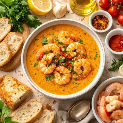 Image of Portuguese Shrimp Bisque