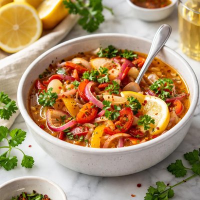 Image of Portuguese Vinegar Marinade or Sauce Molho Escabeche for Fish