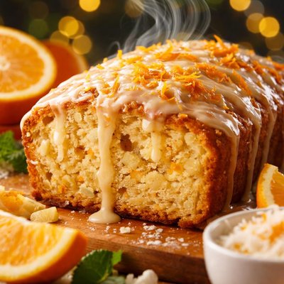 Image of Pot O Gold Bread Quick Bread with Orange Glaze