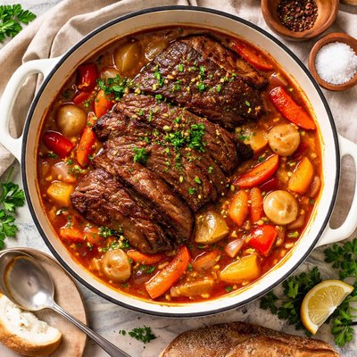 Image of Pot Roast in Sweet and Sour Sauce