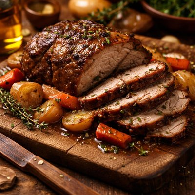 Image of Pot Roasted Pork in Beer