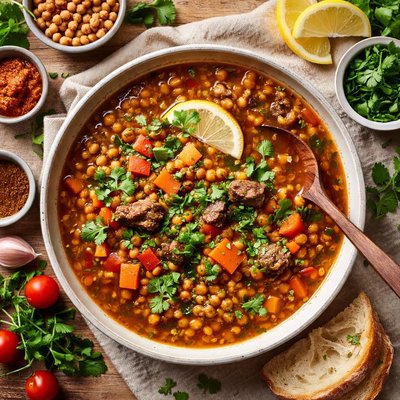 Image of Potage Marocain Moroccan Soup