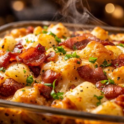 Image of Potato and Bacon Casserole