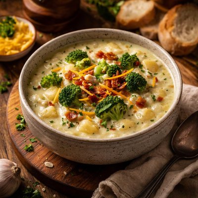 Image of Potato and Broccoli Soup