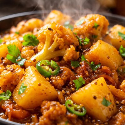 Image of Potato and Cauliflower Sour Vegetable