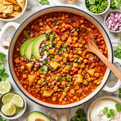 Image of Potato and Chickpea Chili